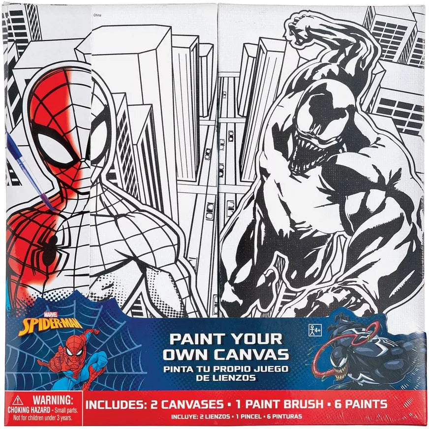 Spider-Man™ Colorea tu propio lienzo