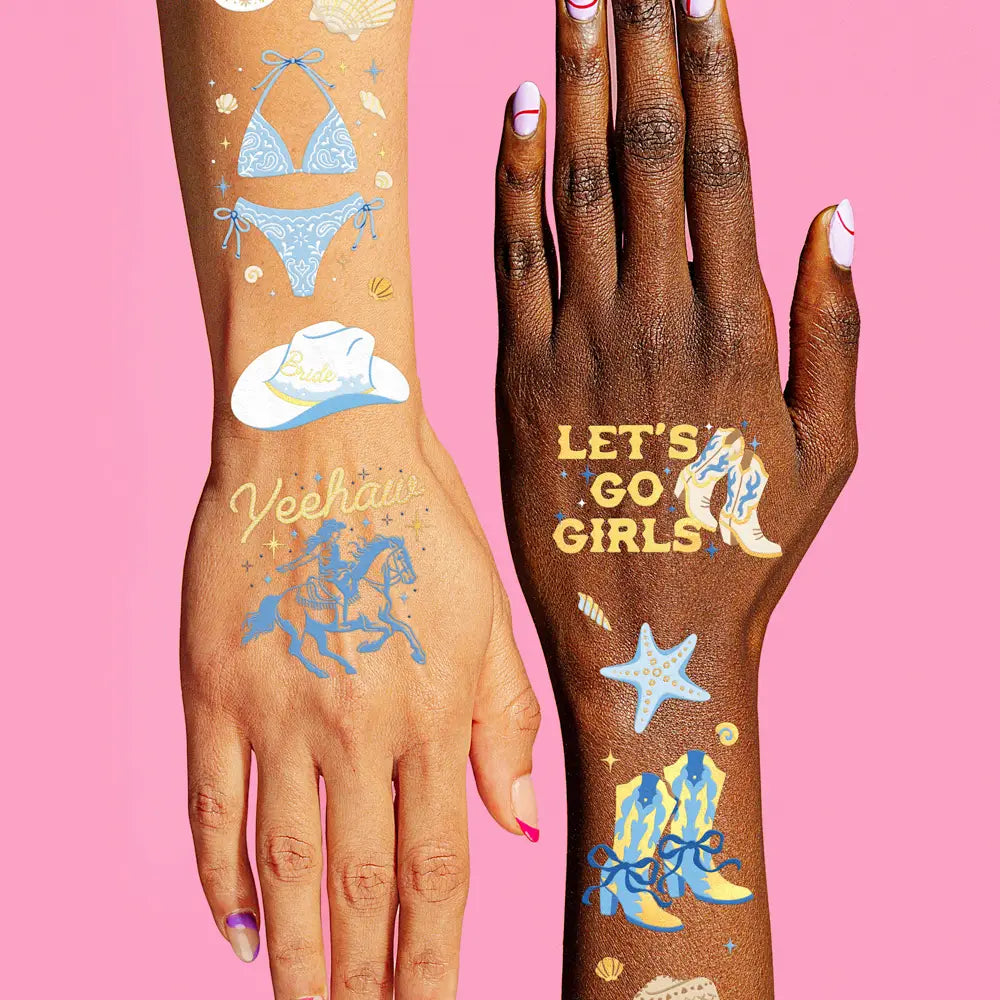 Coastal Cowgirl Bach Tattoos