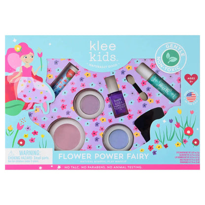Flower Power Fairy - Kit de maquillaje natural de lujo para niños de Klee