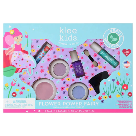 Flower Power Fairy - Klee Kids Deluxe Natural Makeup Kit