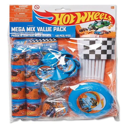 Favores de fiesta de Hot Wheels Wild Racer