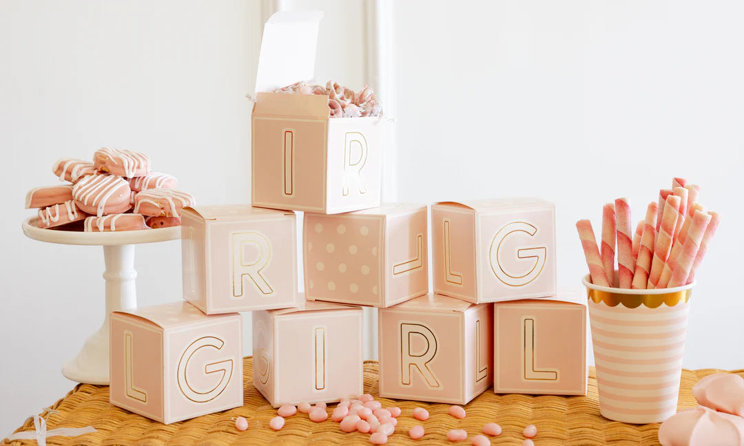 Pink Block Treat Box