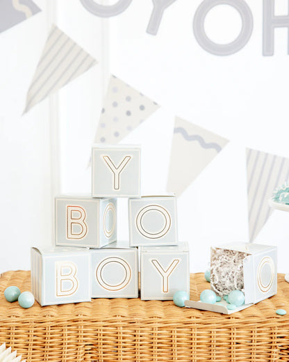 Blue Block Treat Box