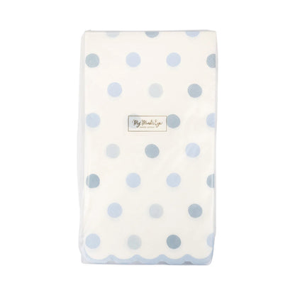 Baby Blue Polka Dot Dinner Napkin