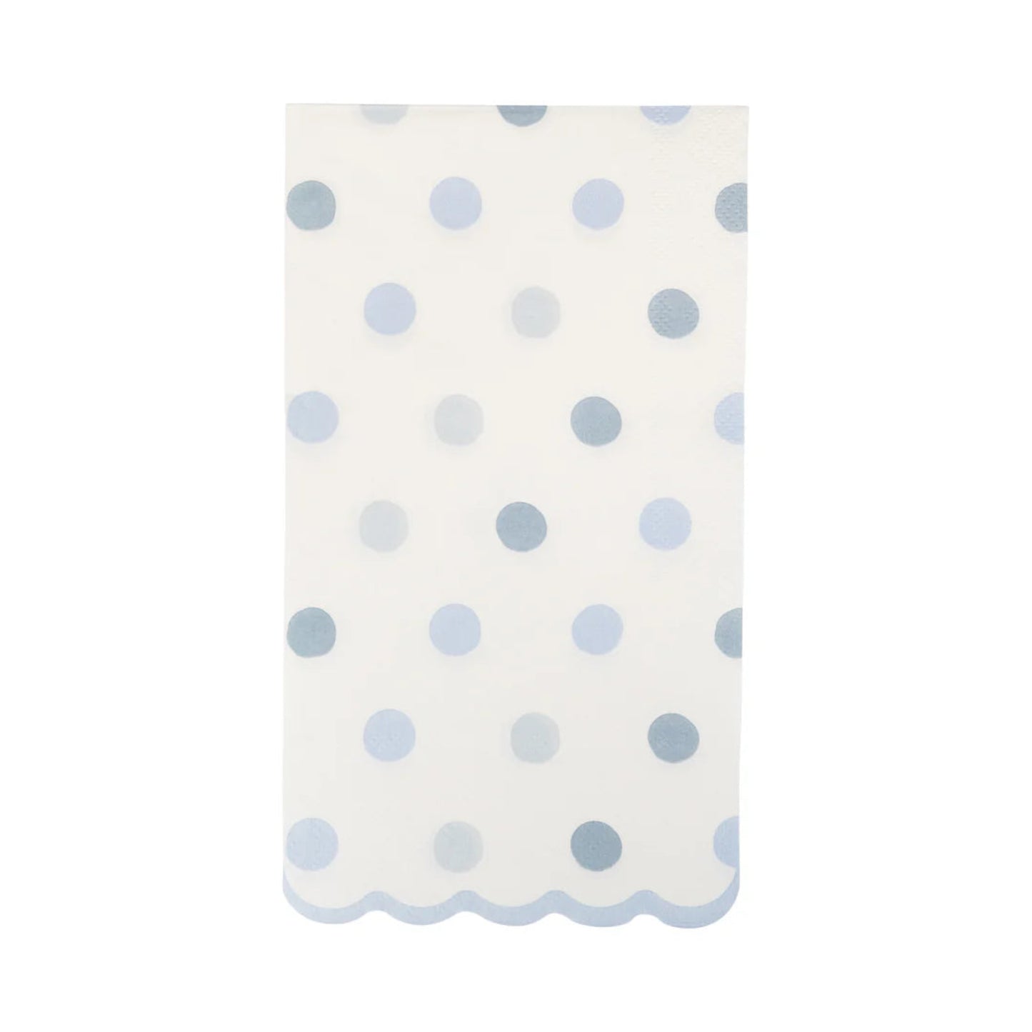 Baby Blue Polka Dot Dinner Napkin
