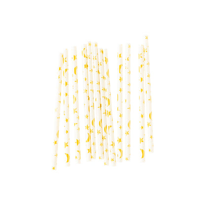 Baby Neutral Star Reusable Straws