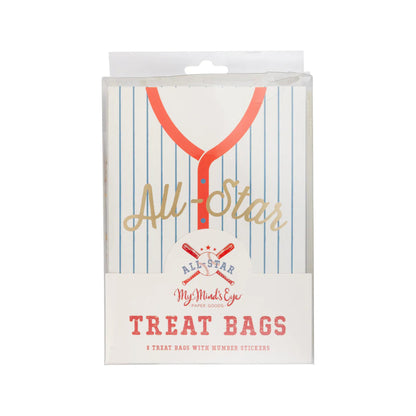 Baseball Jersey Treat Bags