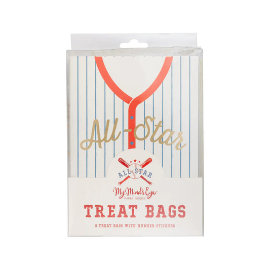 Baseball Jersey Treat Bags