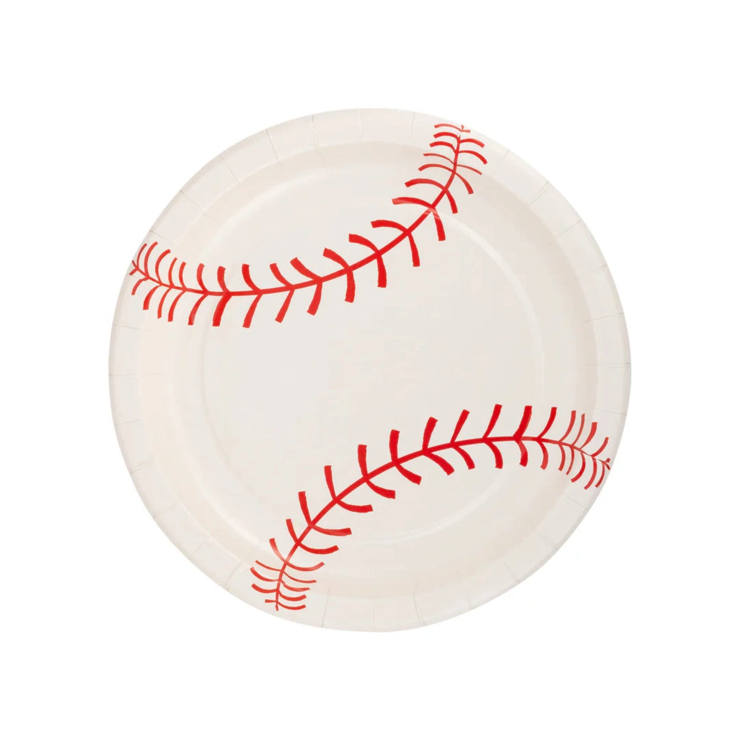 Baseball Paper Plate