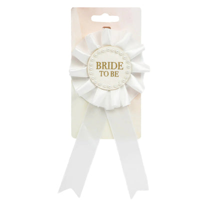 Blossom Girls 'Bride to Be' Pearl Badge