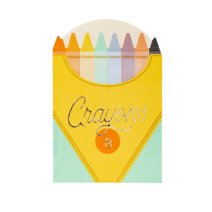 Crayon Box Napkin