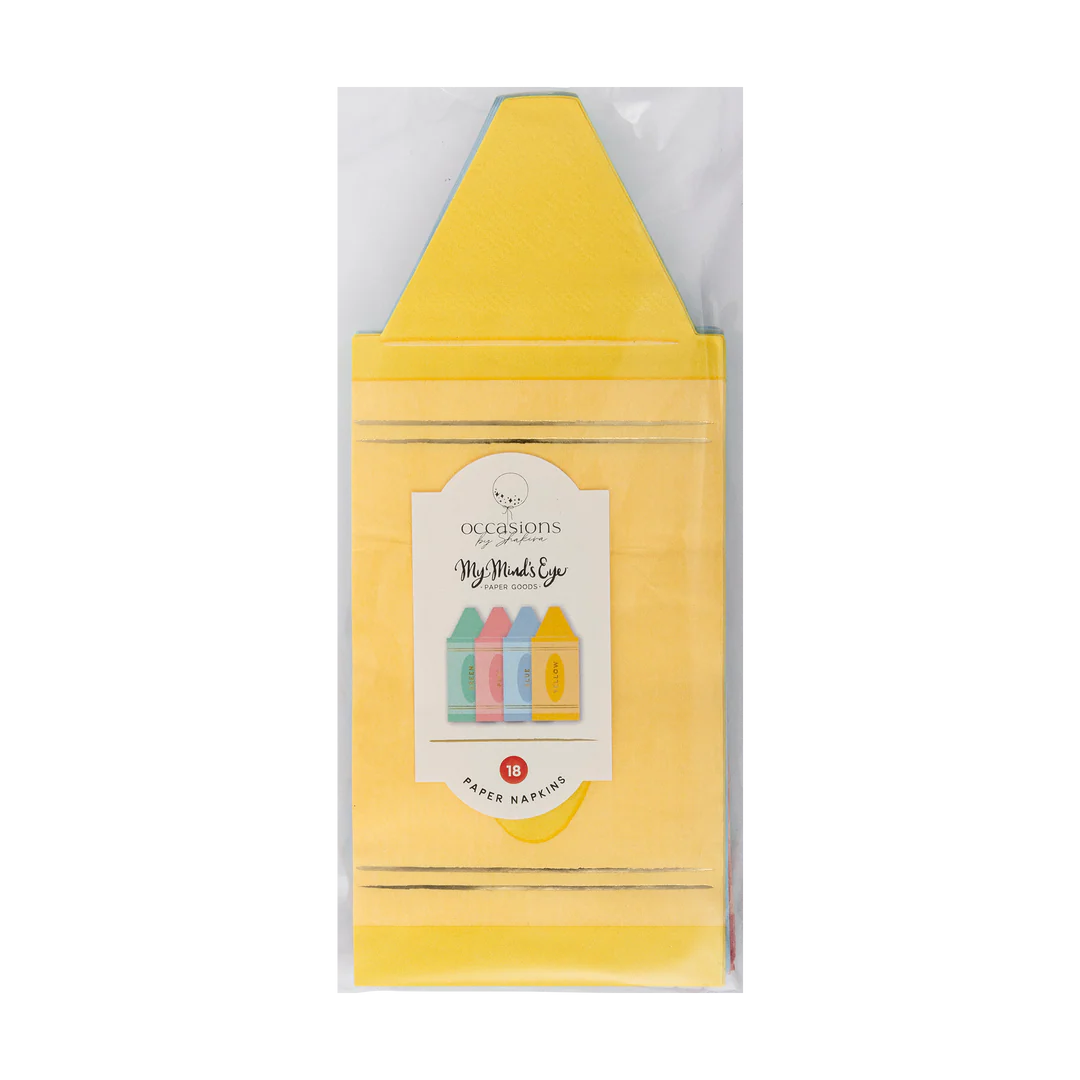 Crayons Napkin
