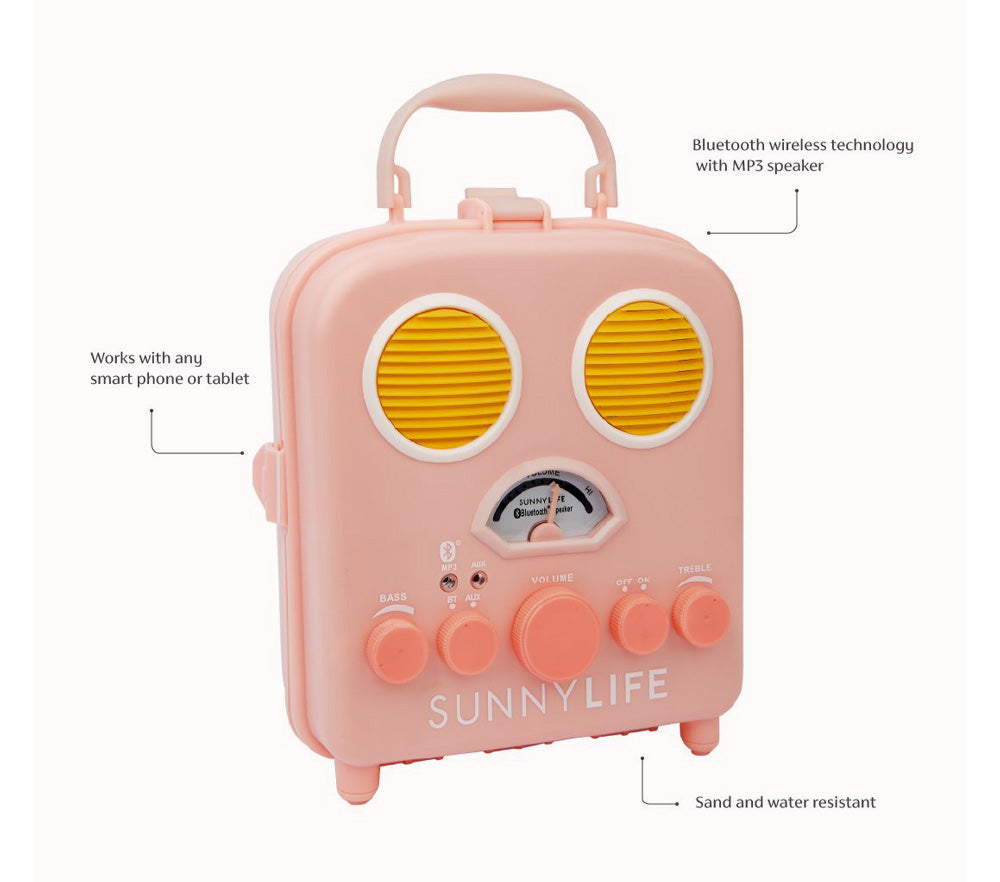 Beach Sounds Peachy Pink