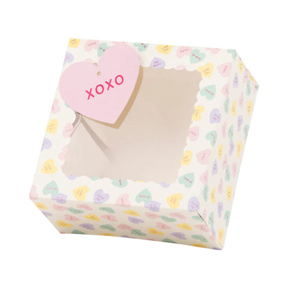 Conversation Hearts Cookie Box