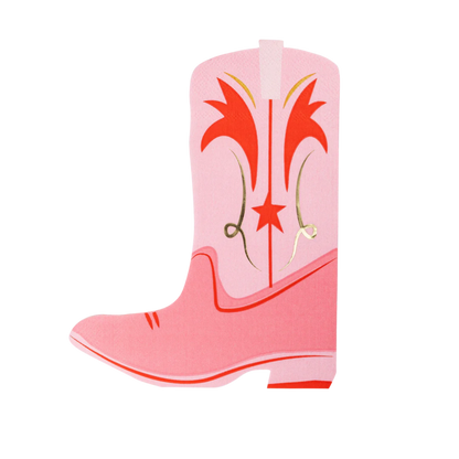 Cowgirl Boot Napkin