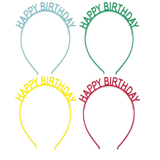 Headbands Happy Birthday