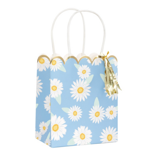 Fresh Daisy Scalloped Favor Bag 3ct