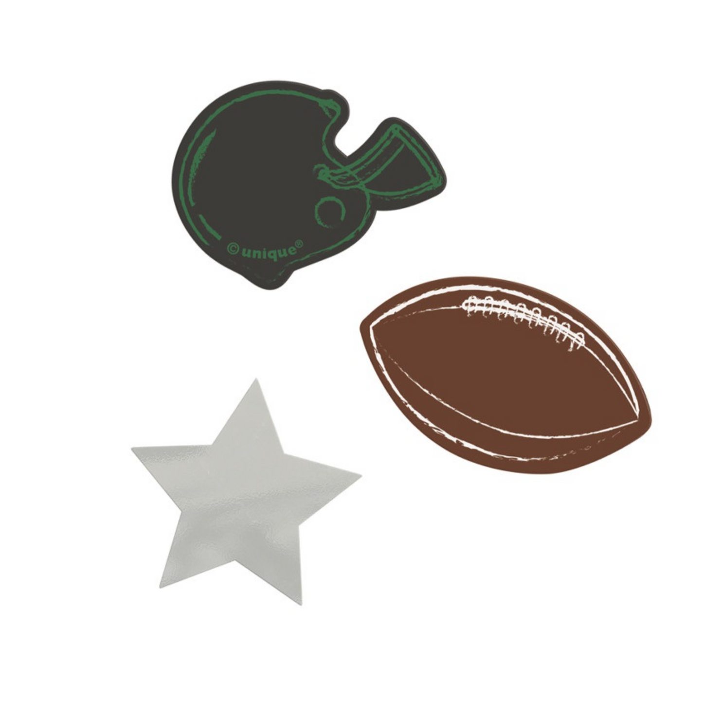 Kickoff Football Jumbo Paper & Foil Confetti 2 oz