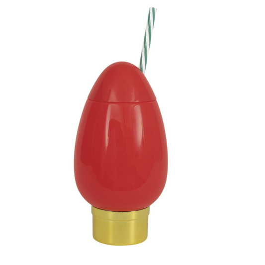 Red Christmas Bulb-Shaped