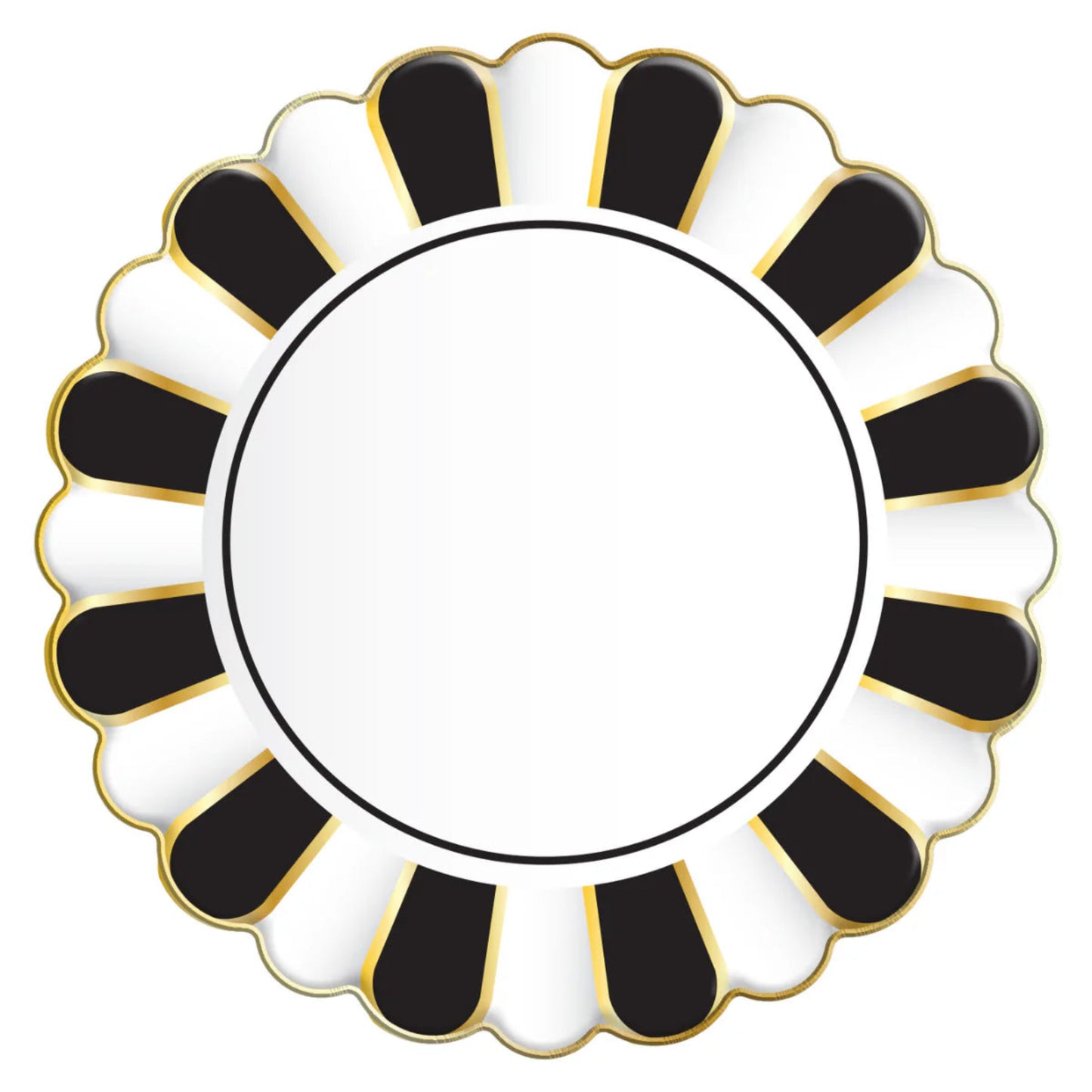 Flower Salad Plate Cordoba