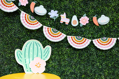 Fiesta Striped Fan Banner