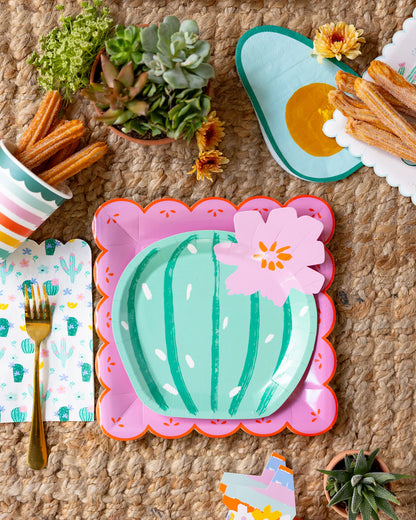 Fiesta Papel 10" Plate Set