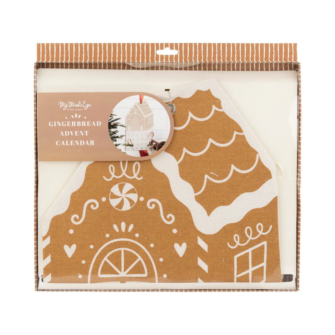 Gingerbread House Canvas Advent