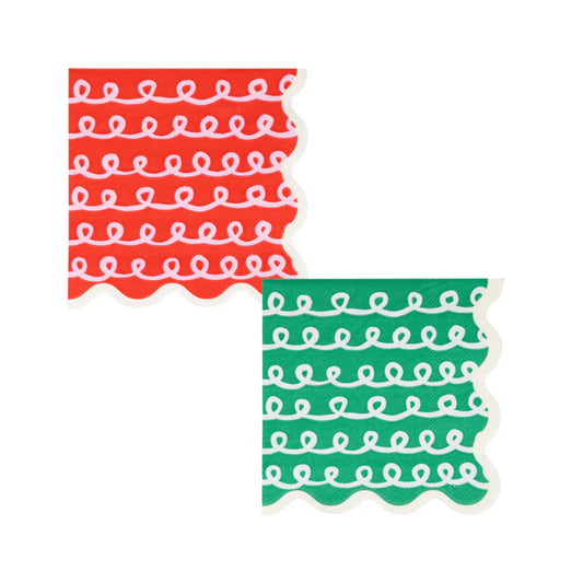 Frosting Cocktail Napkin Set