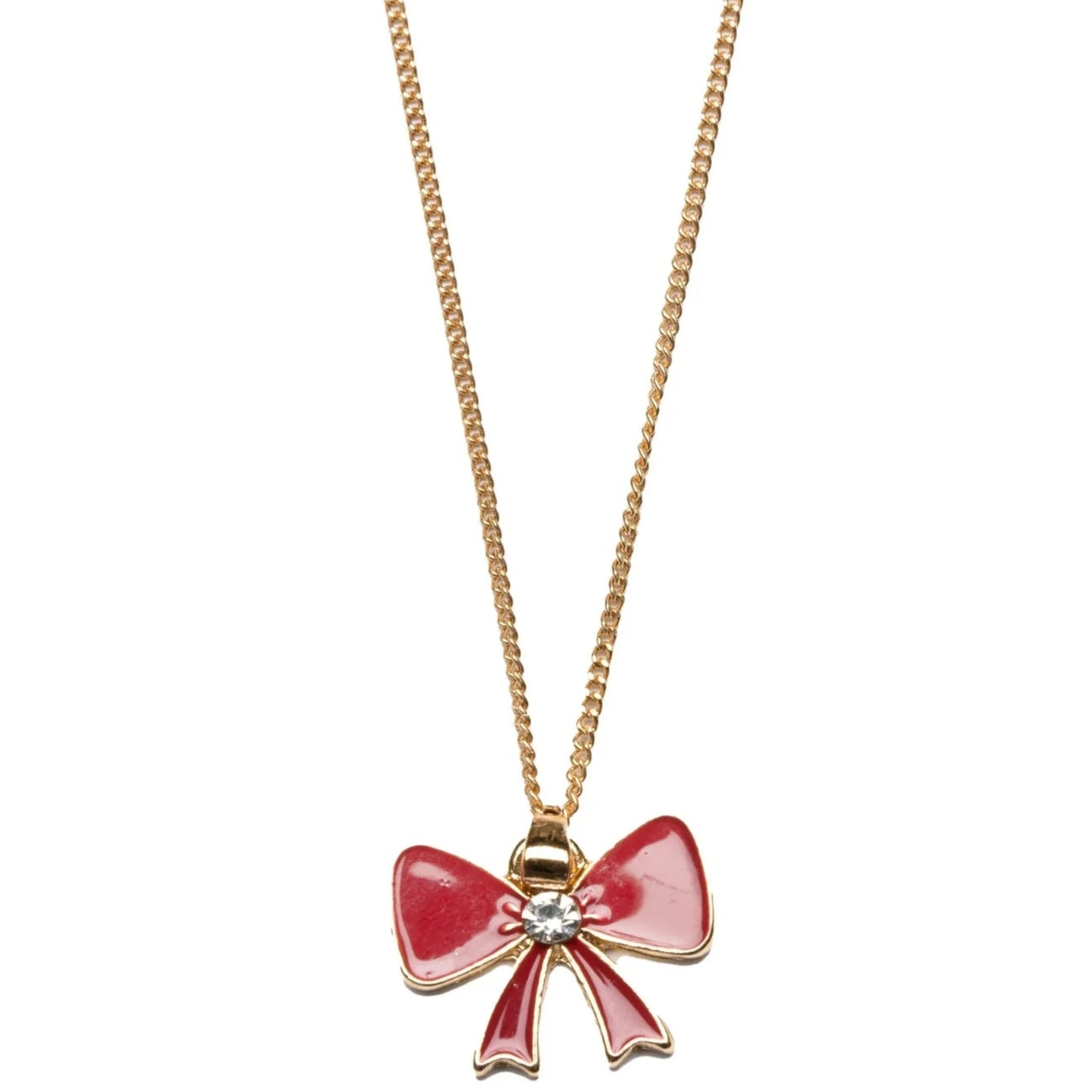 Holiday Bow Necklace