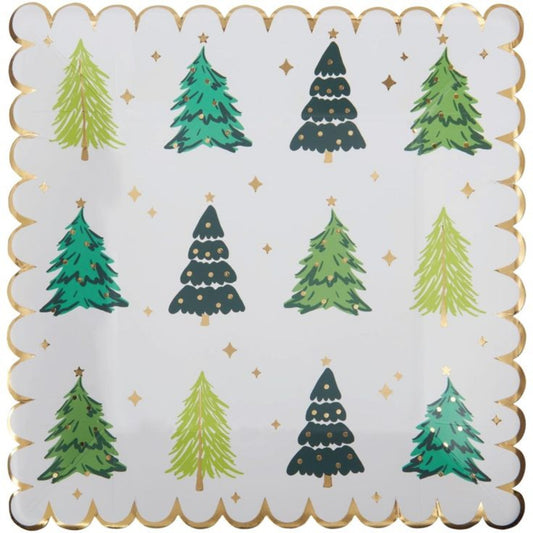 Holiday Trees Dinner Plate