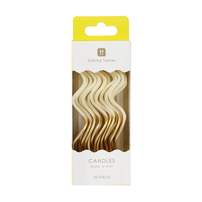 LUXE TWIST TALL CANDLES