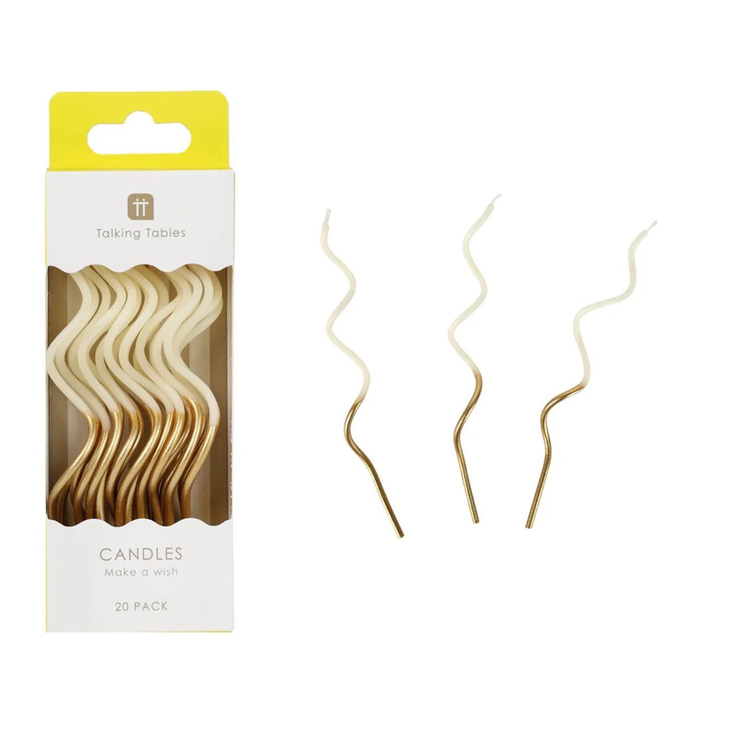 LUXE TWIST TALL CANDLES