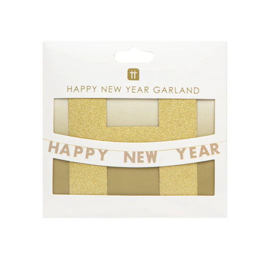 Luxe Happy New Year Garland 2m