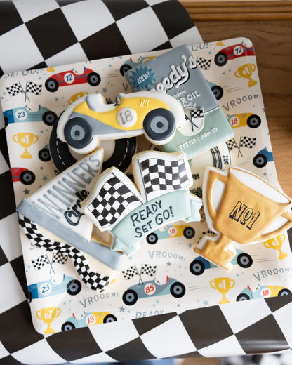 Miles per Hour - Race Pattern Plate