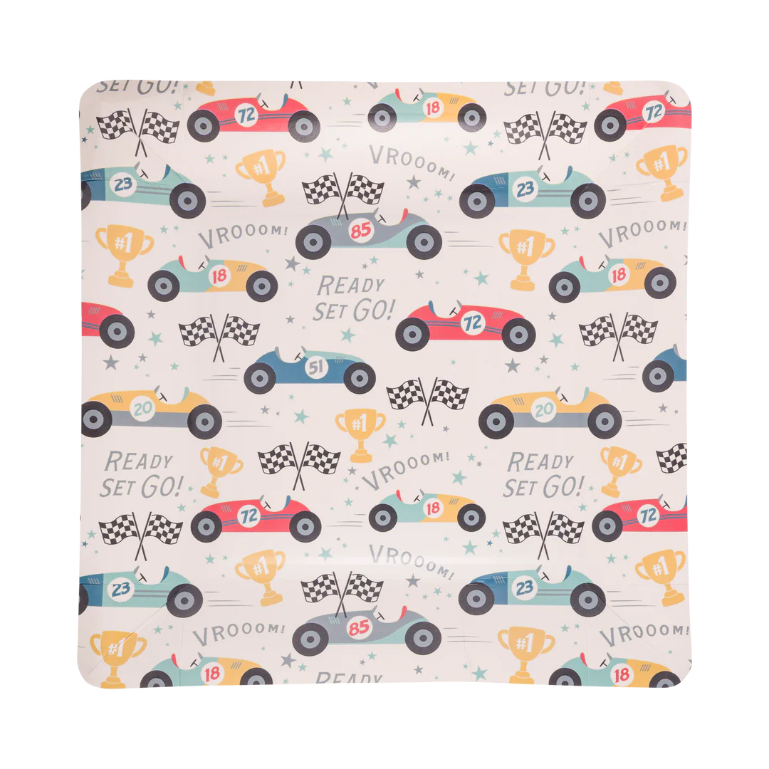 Miles per Hour - Race Pattern Plate