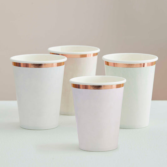 Pastel Watercolour Party Cups