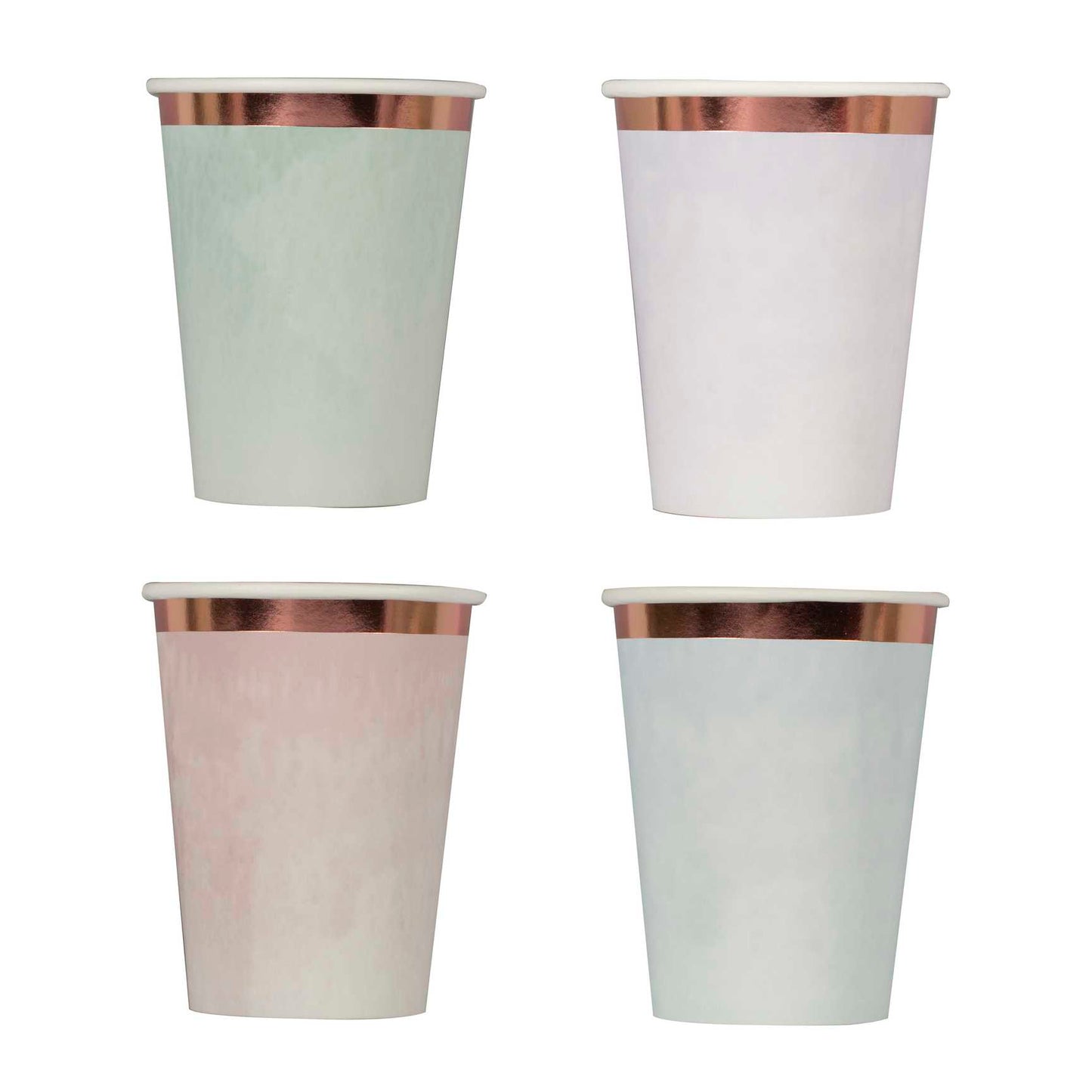 Pastel Watercolour Party Cups