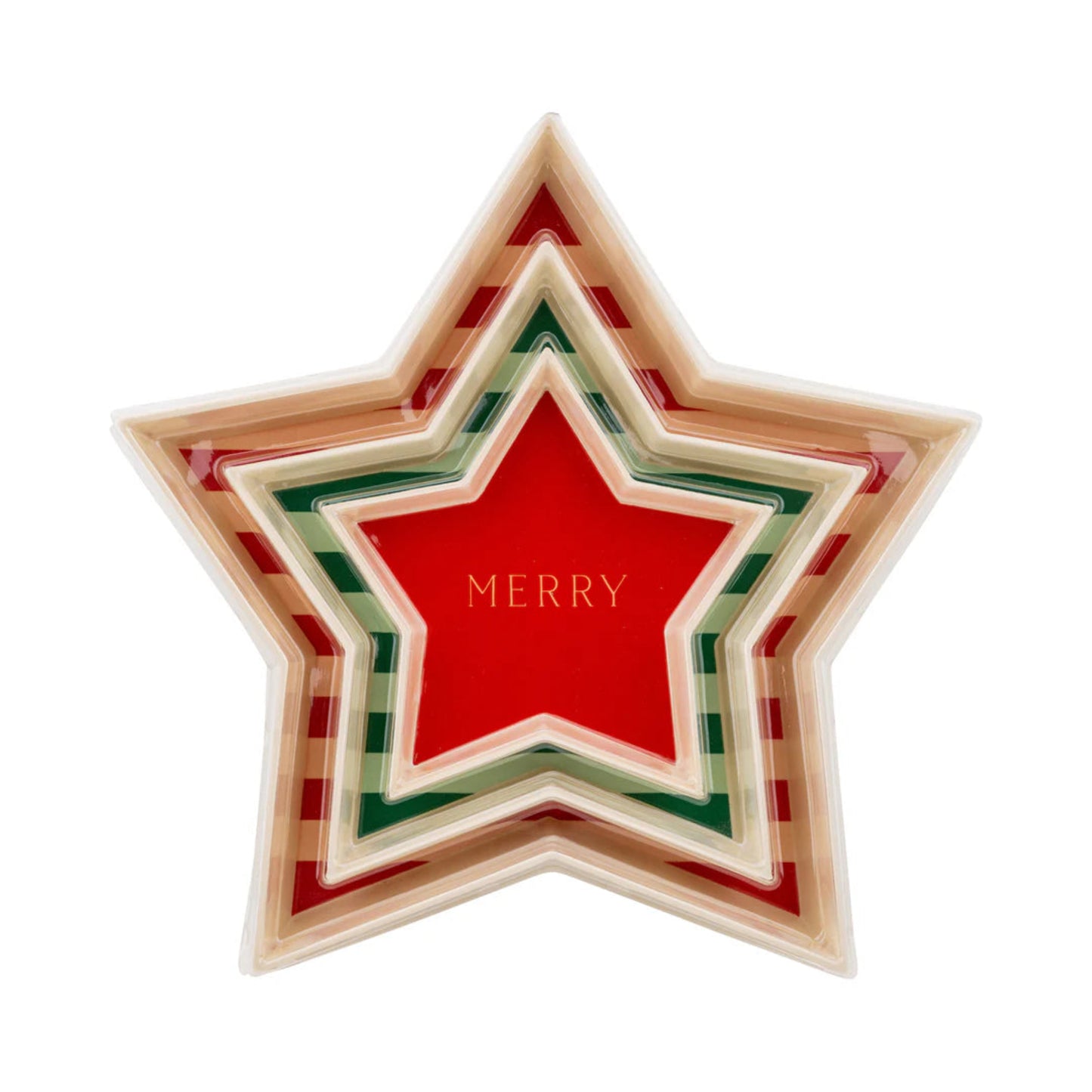 Merry + Joy Star Bamboo Set