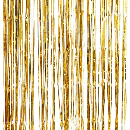 Gold Foil Fringe Curtain Decoration