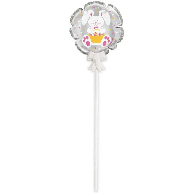 Easter Self Inflating Mini Foil Balloons 3ct