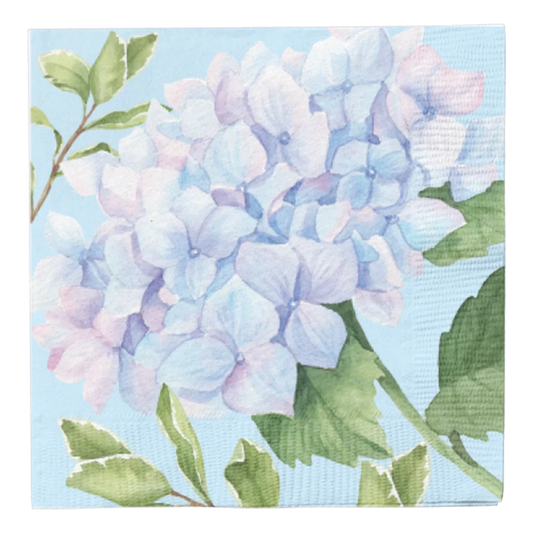 Cocktail Napkin Hydrangea