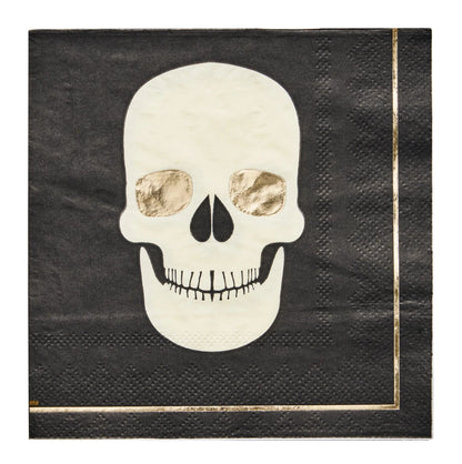 Classic Spooky Paper Cocktail Napkin A/20pk