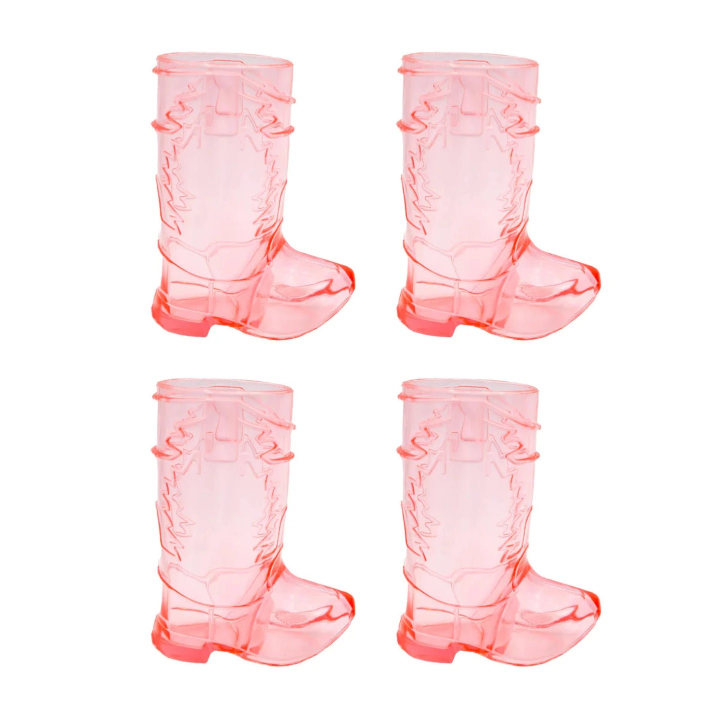 Boot Scootin' Shot Cups-4 Pack