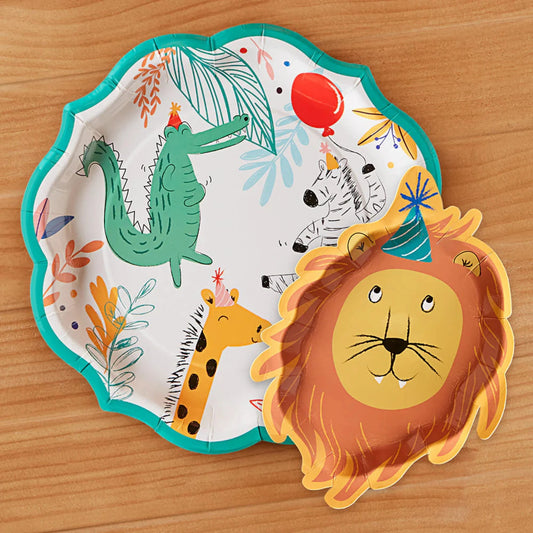 Lion Salad Plate Party Animal