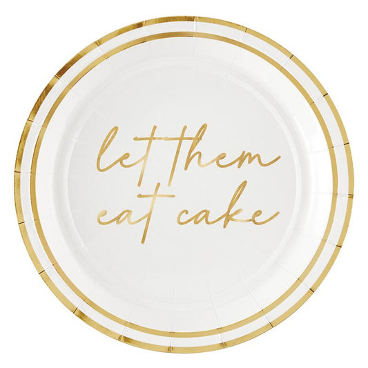 Paper Plate - Let Them Eat Cake