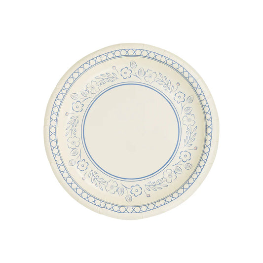 Floral 7" Round Plate