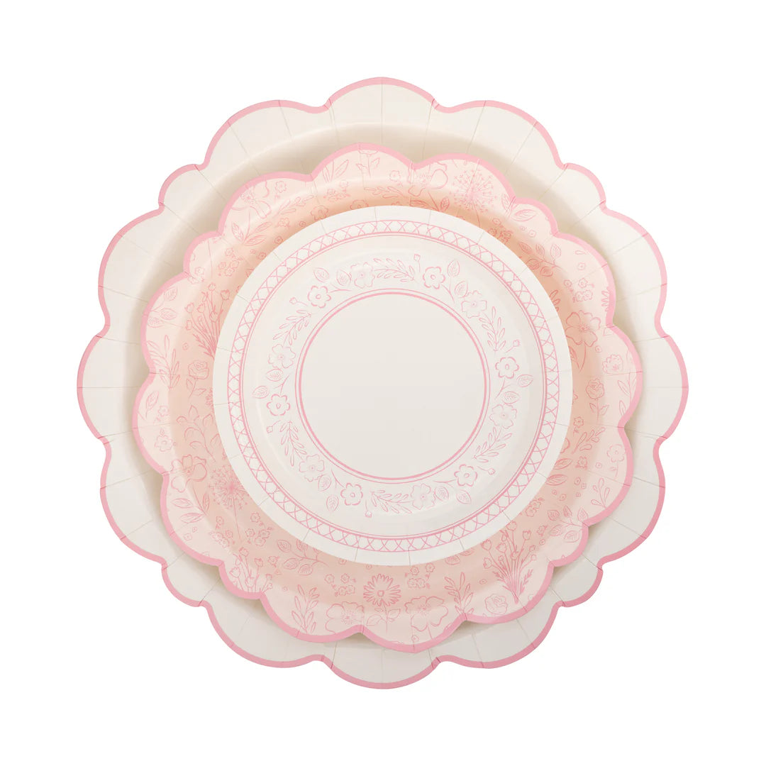 Pembroke Small Pink Floral 7" Plate