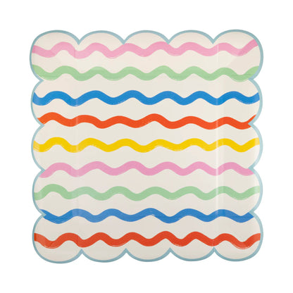 Ric Rac Striped Plate