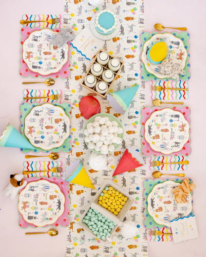 Polka Dot Plate Set