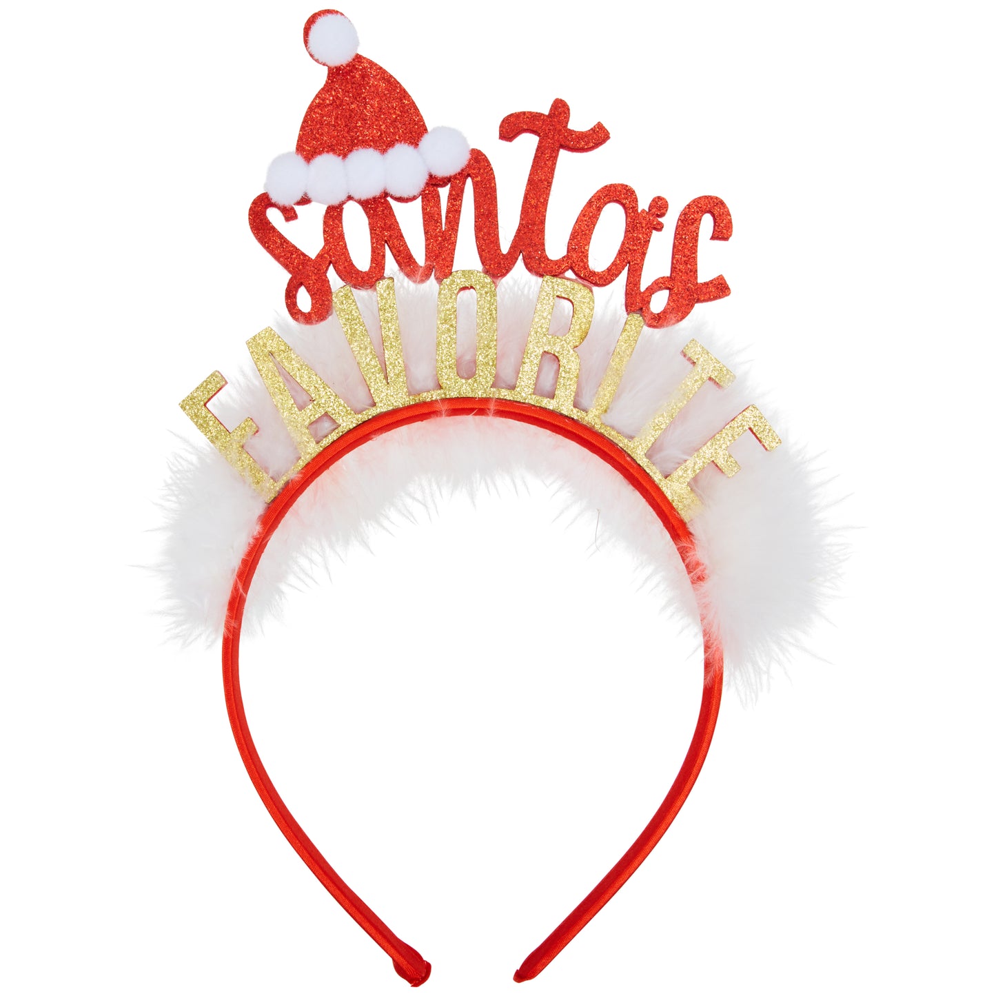 Santas Favorite Holiday Headband